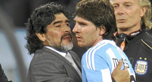 Den Argentina præsident mener Messi bedre end Maradona bedre
