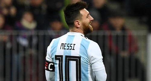 Argentina vurderer en venskabskamp med Spanien i slutningen af ​​maj