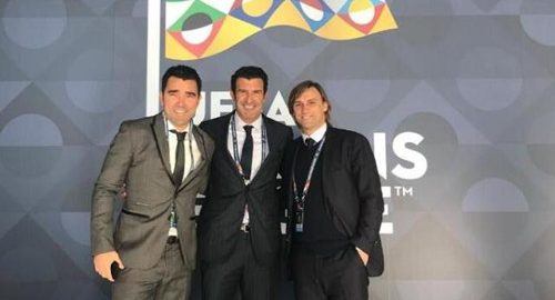 Portugal legende Figo og deco deltager i European National League draw
